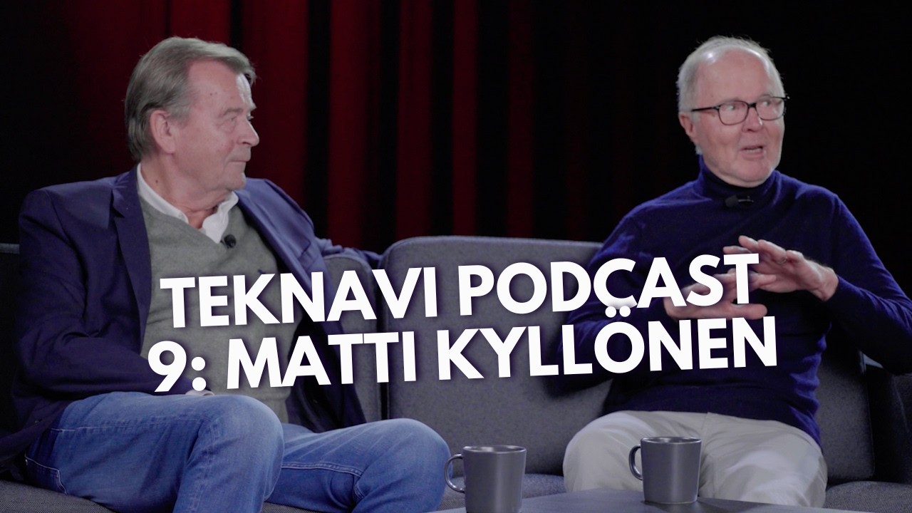 Teknavi Podcast 9: Televisiolähetysten kultakausi – vieraana Matti Kyllönen (2025)