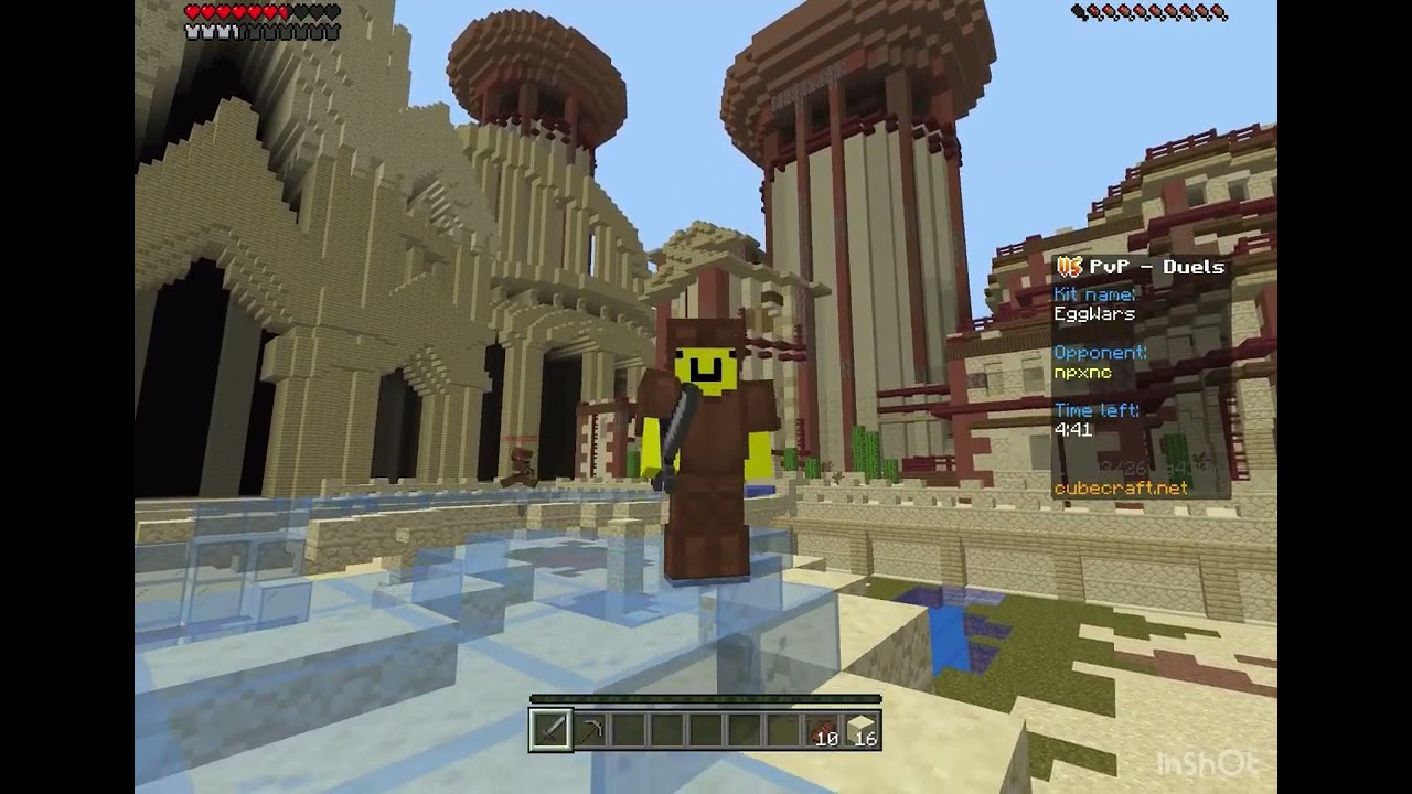 Day 2 of Playing cubecraft duels