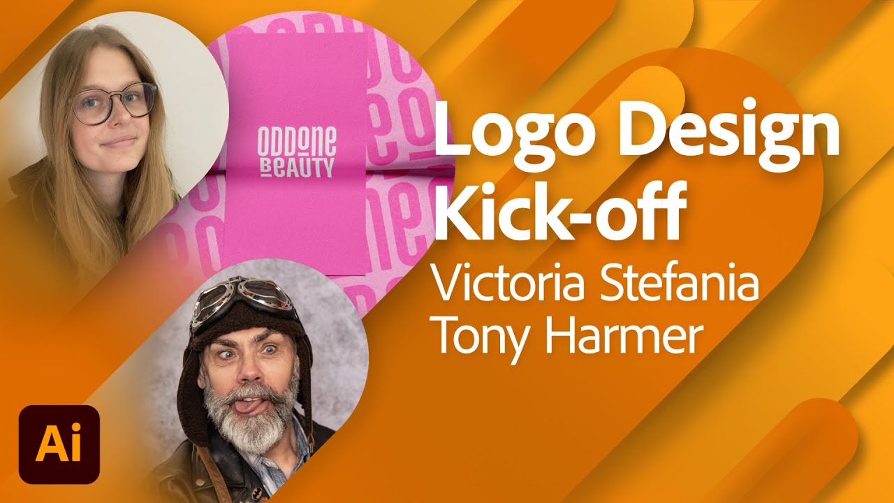 Logo Design Kick-off with Victoria Stefania and Tony Harmer | Adobe Live