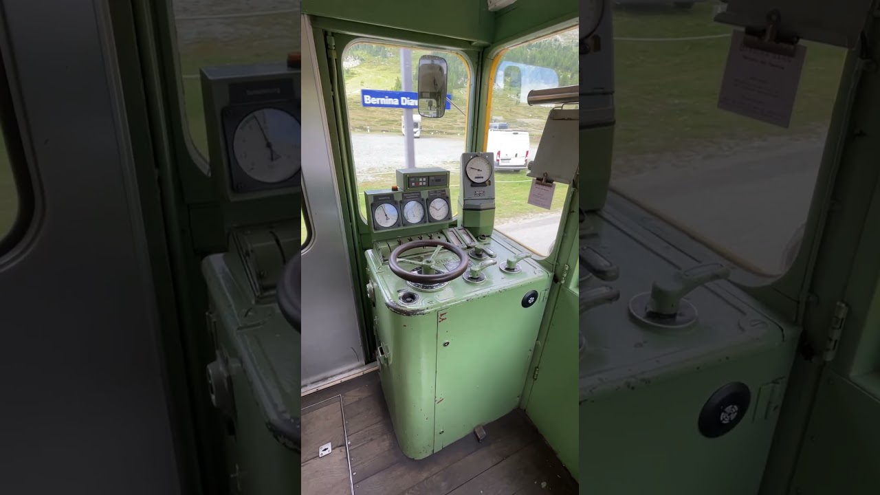 Anfahrt RhB ABe 4/4 30 aus dem Führerstand