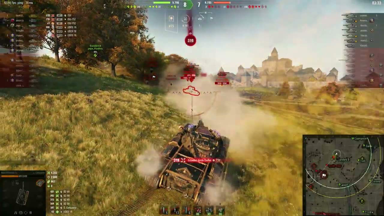 World of Tanks Chimera mission Alliance 15  with honors