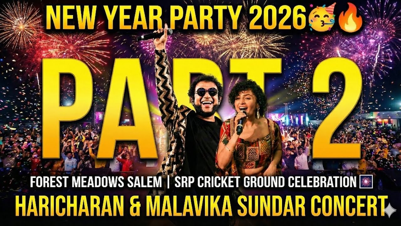 Haricharan & Malavika Sundar Live Concert - Part 2 | New Year 2026 Celebration