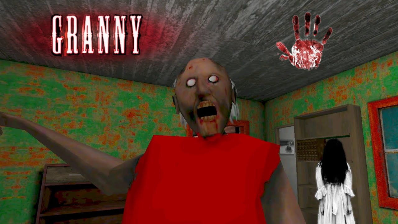 Red Granny Escape On Hard Mode In Granny 1