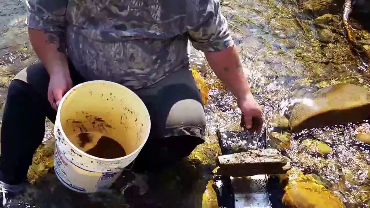 Tennessee Gold using the Recon sluice