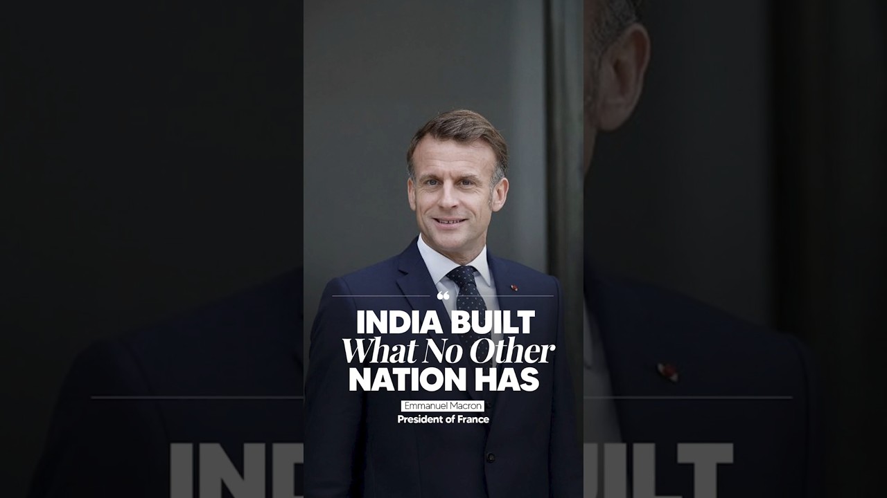 India Stack Sets a Global Benchmark: President Macron at #IndiaAIImpactSummit2026