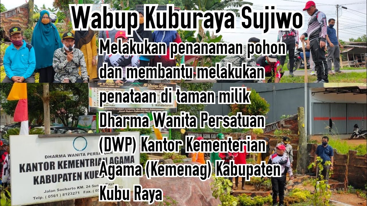 Sujiwo mendatangi kantor kemenag