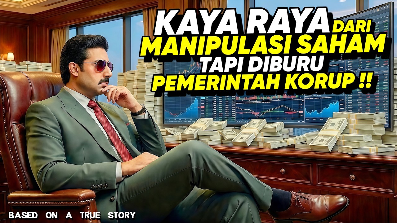 KAYA RAYA KARENA MEMANIPULASI HARGA SAHAM SAMBIL MEMBONGKAR KEBUSUKAN KORUPTOR !! • ALUR CERITA FILM