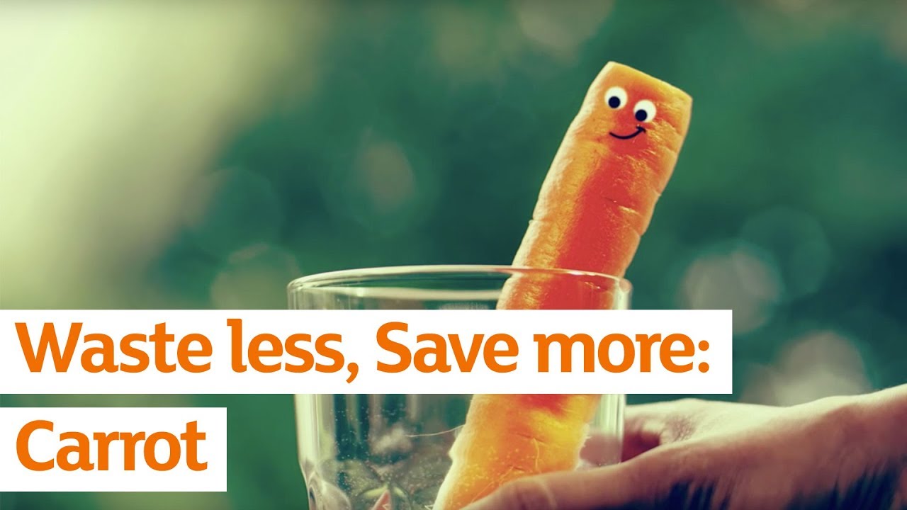 The secret to eternal carrot youth | Waste Less Save More | Sainsbury's