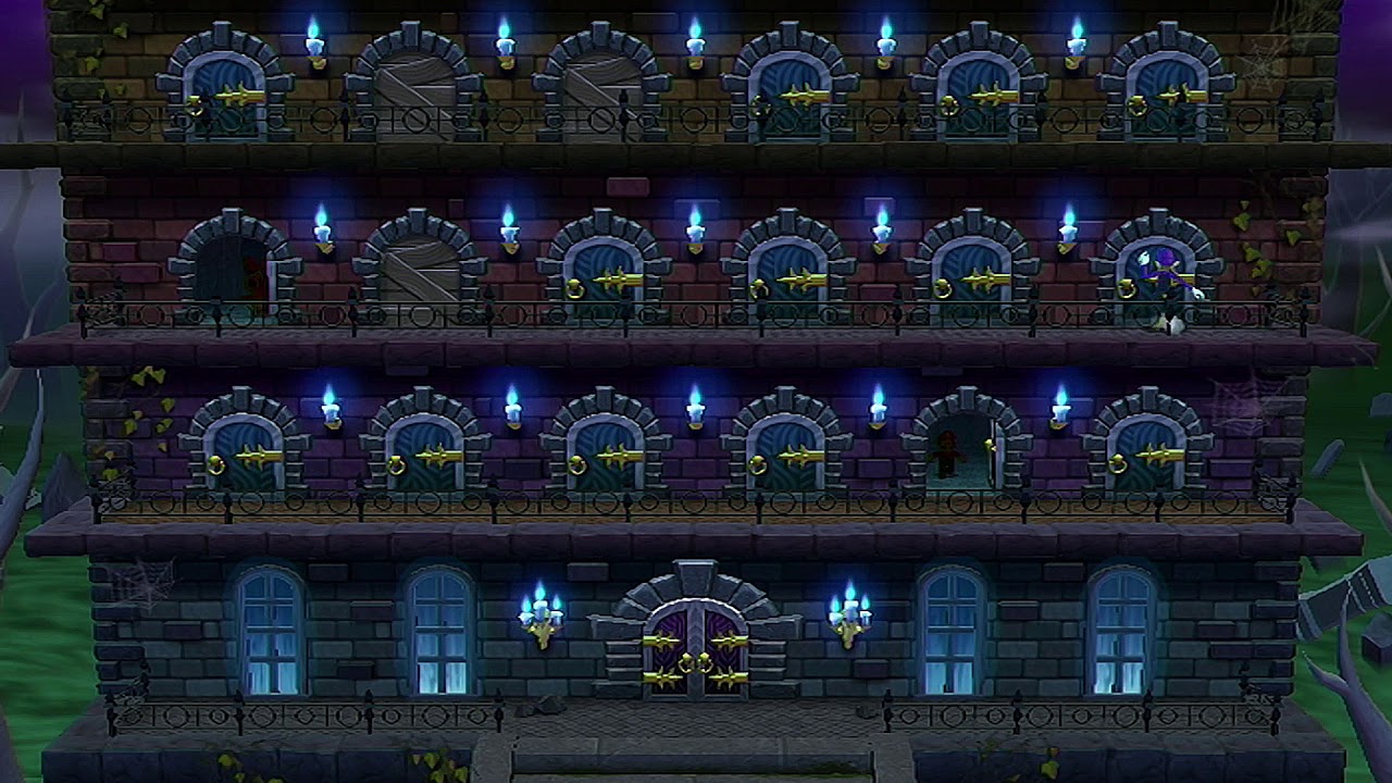Mario Party 9 - Free-for-All Minigame - Manor of Escape