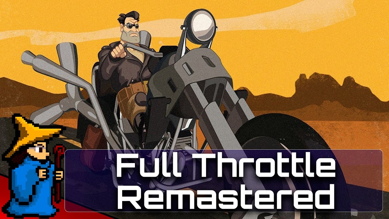 Live Full Throttle Remastered Completo (jogando Full Throttle pela primeira vez)