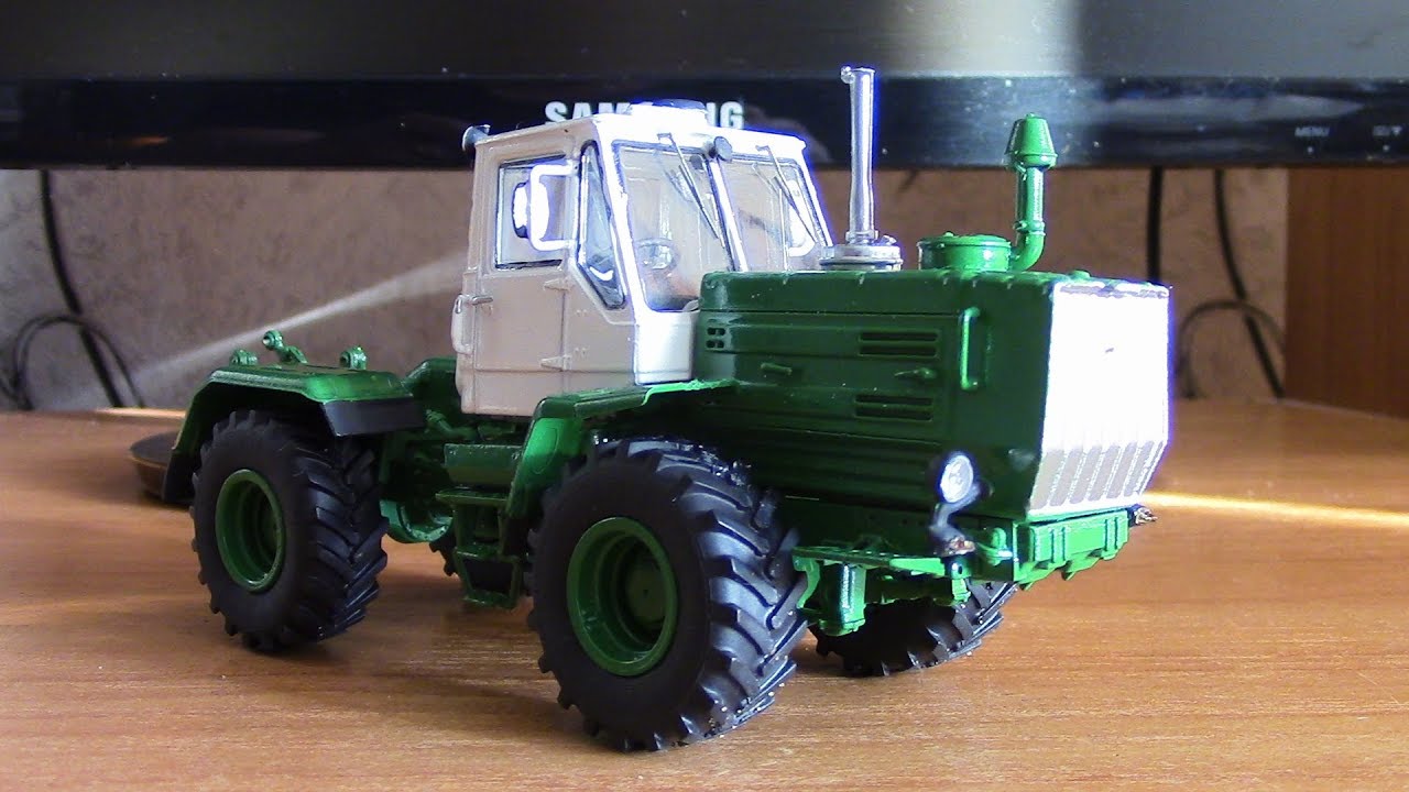 Сборка модели трактора Т 150К AVD models
