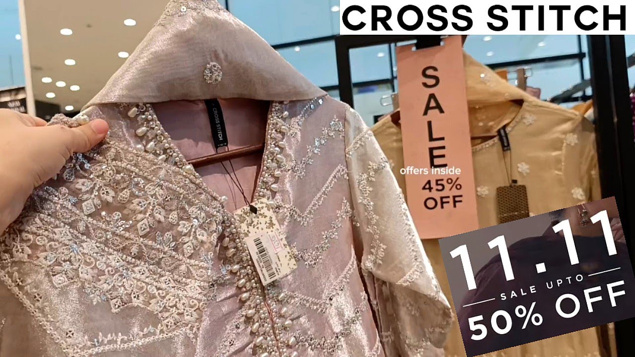 Cross Stitch FLAT 45%Off Sale🔥Cross Stitch Formal collection Sale 2025🔥
