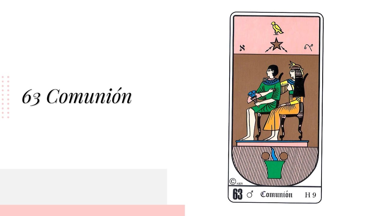 Tarot Egipcio: 63 Comunión