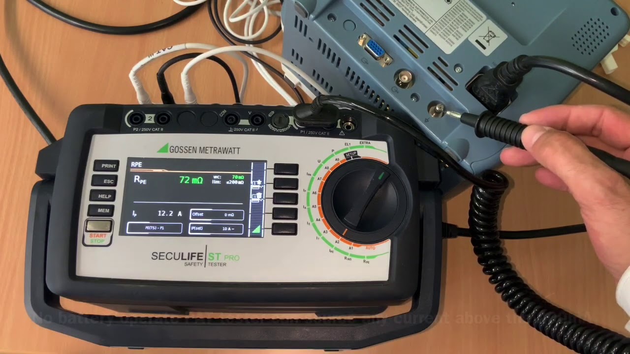 SECULIFE   ST  PRO   IEC 60601   10A test