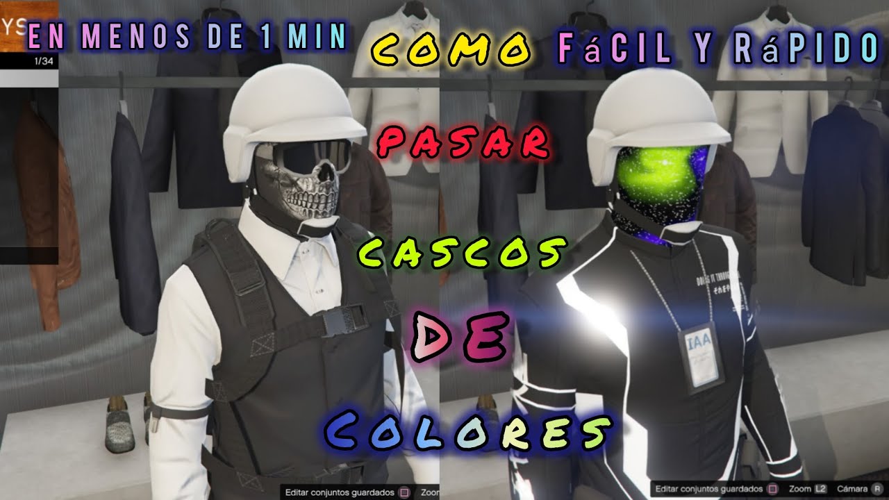 ✅ COMO PASAR CASCOS DE COLORES A OTROS CONJUNTOS FACIL Y RAPIDO (MENOS DE 1 MINUTO) ✅
