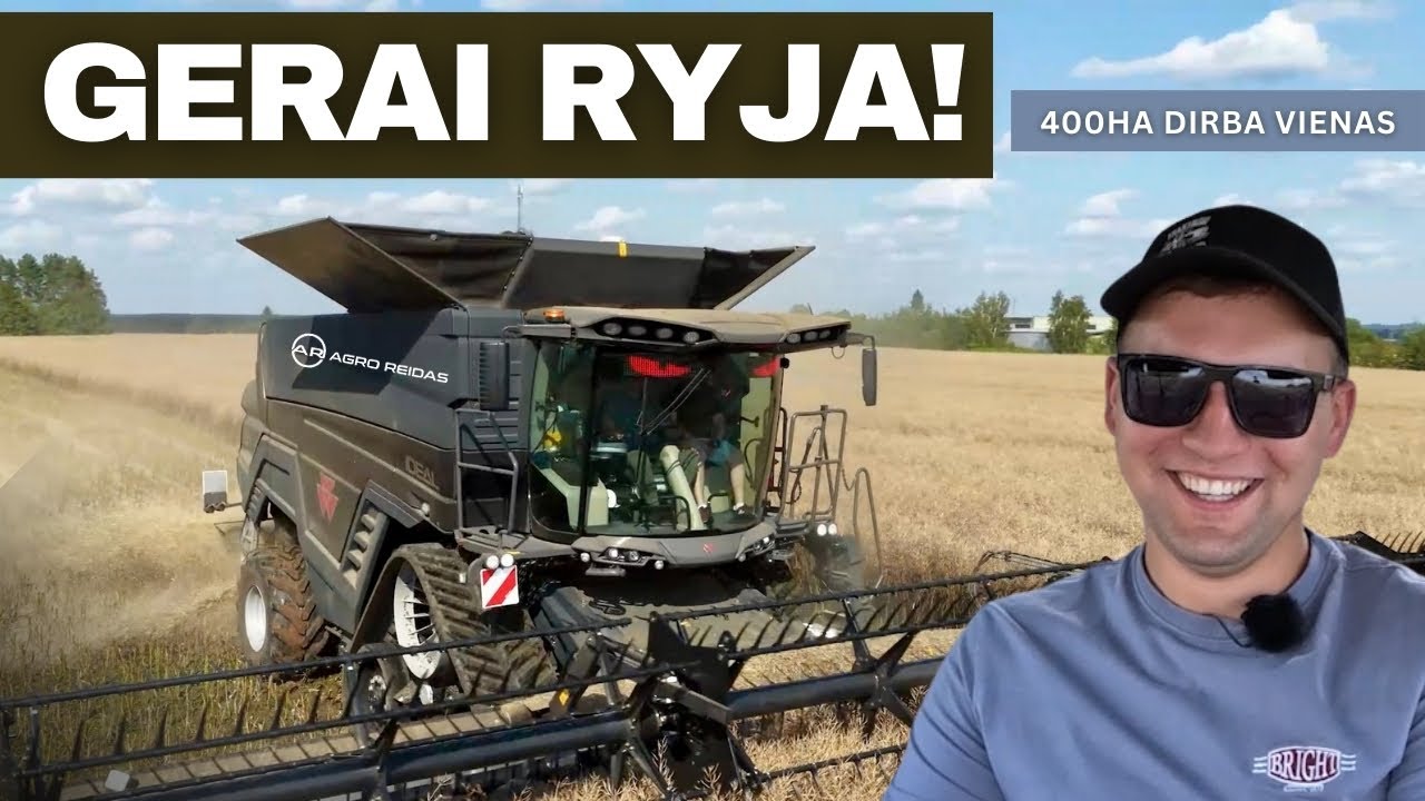 Sulenkė bunkerį ir kaip Lukas užkišo kombainą ? || AGRO REIDAS