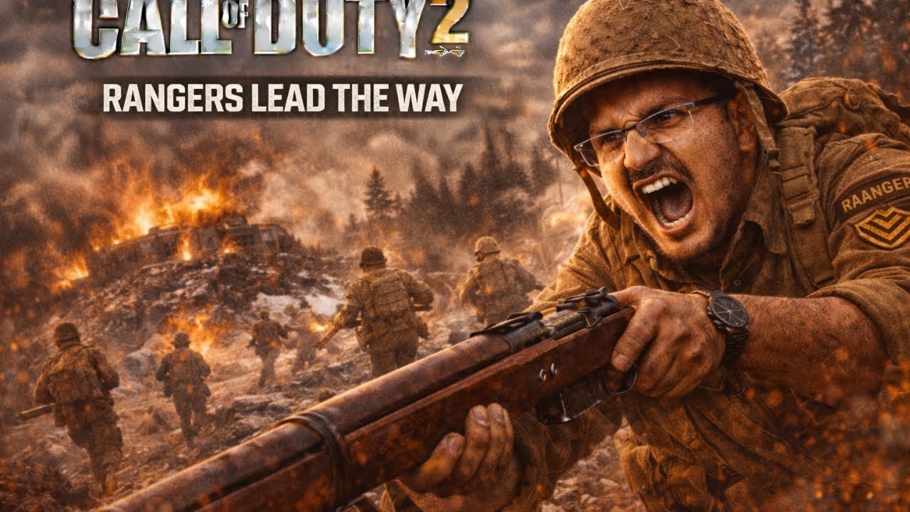 Call of Duty 2 Mission 23 “Rangers Lead The Way” • COD2 Rangers Lead The Way Bangla Gameplay