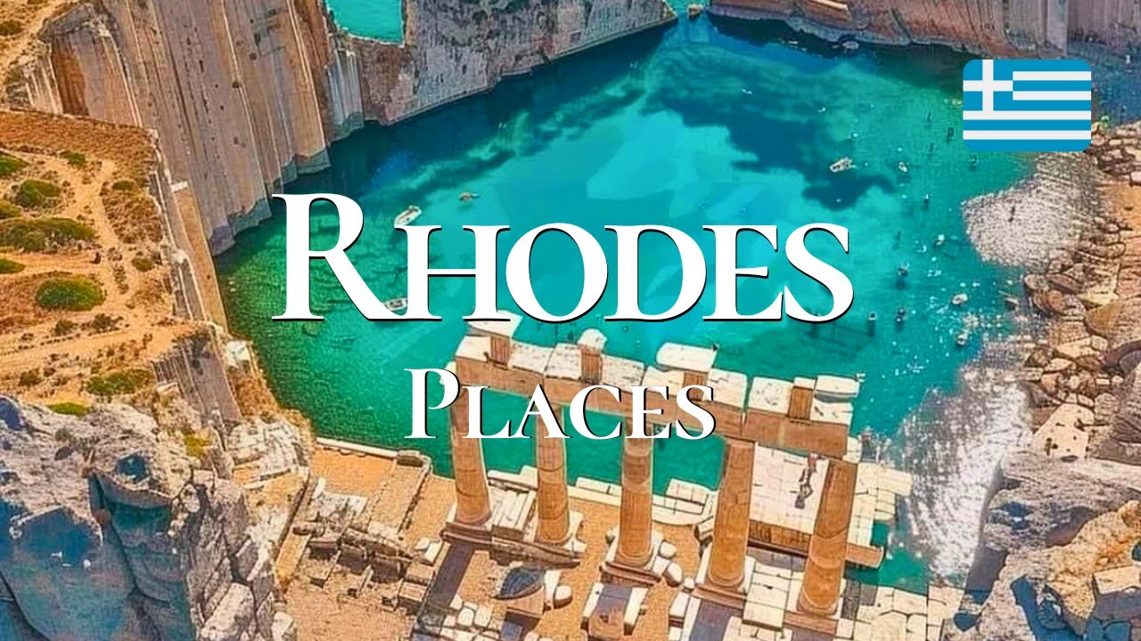 RHODES | Most Beautiful Islands to Visit in Greece 4K 🇬🇷 | Greece Travel Guide