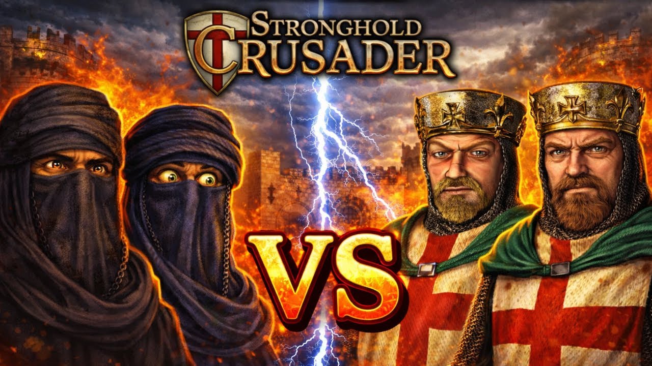 Stronghold Crusader я с ричардом против двух калифов 1 часть