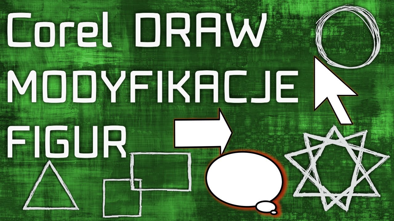 Corel DRAW - modyfikacje figur