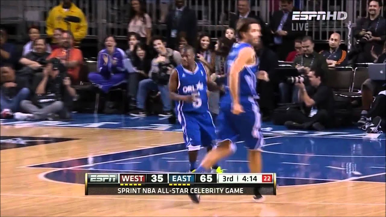 Kevin Hart - NBA Celebrity All-Star Game 2012 MVP HD