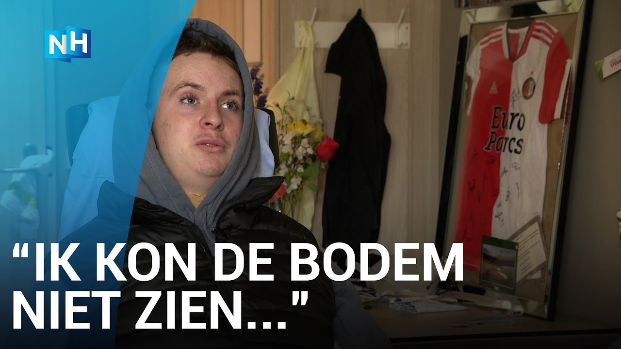 Jeremiah nam een duik in ondiep water en heeft nu een dwarslaesie