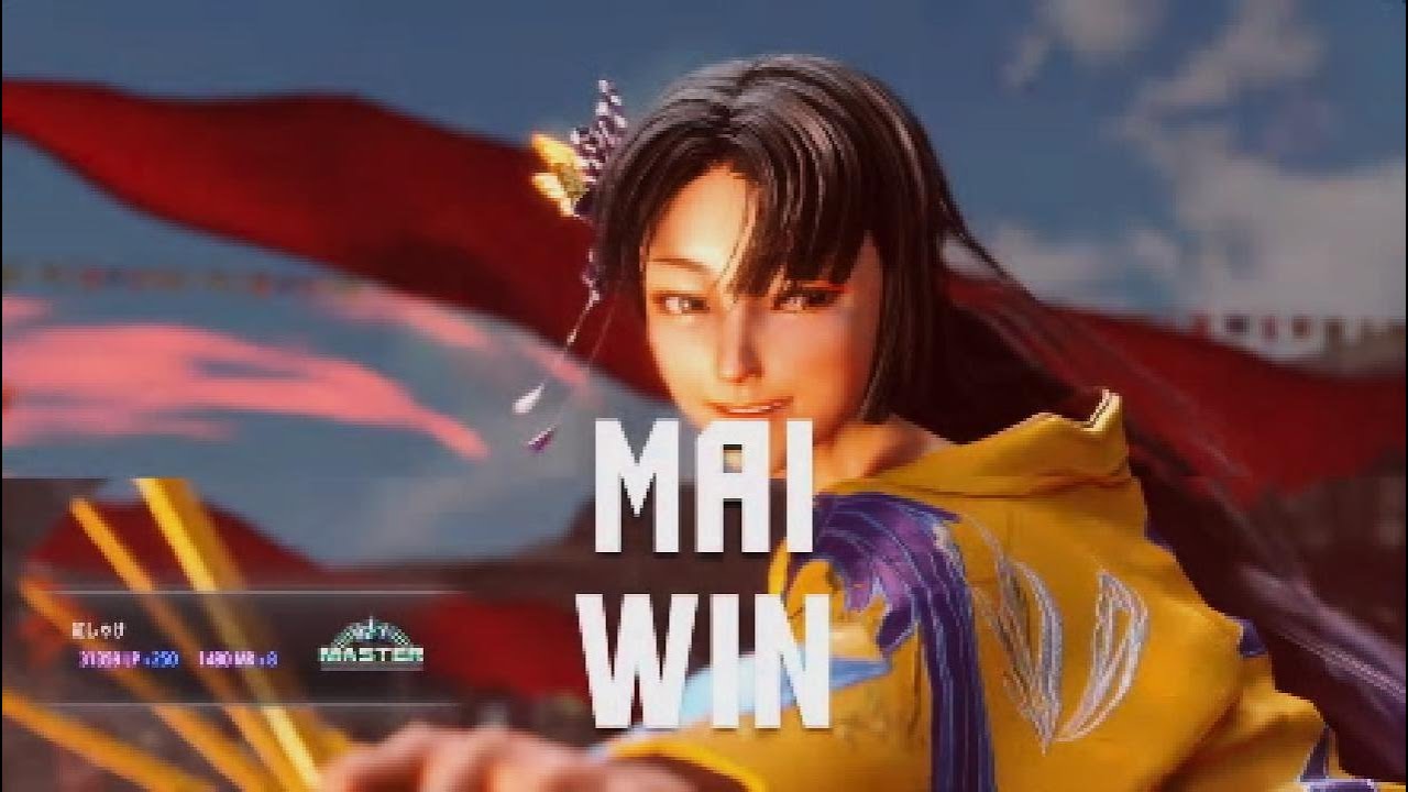 スト6 舞　ランクマ　ＭＲ 1400  背水の陣あり！切断あり？なランクマ戦