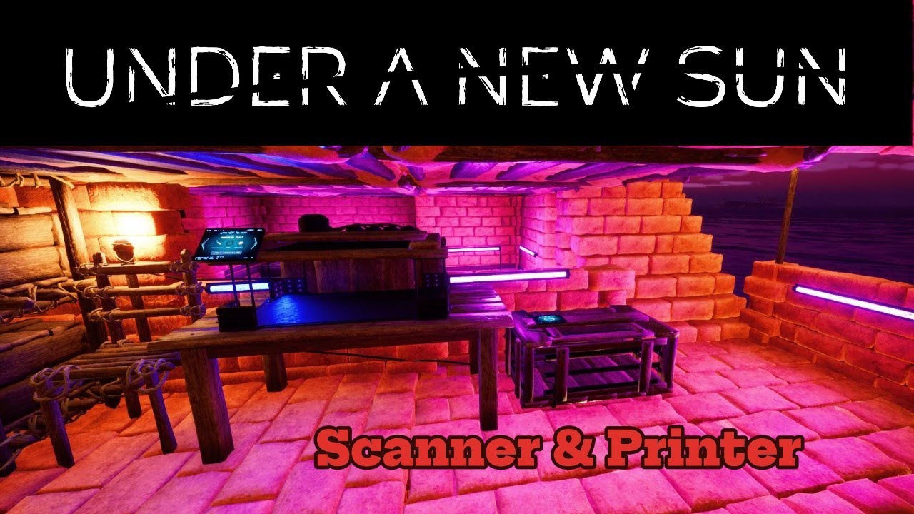 Under a new Sun - Scanner and Printer