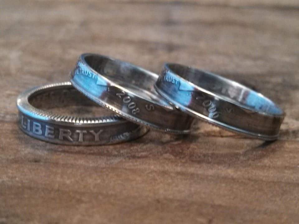 How to make a coin ring out of a Mercury or Roosevelt  dime