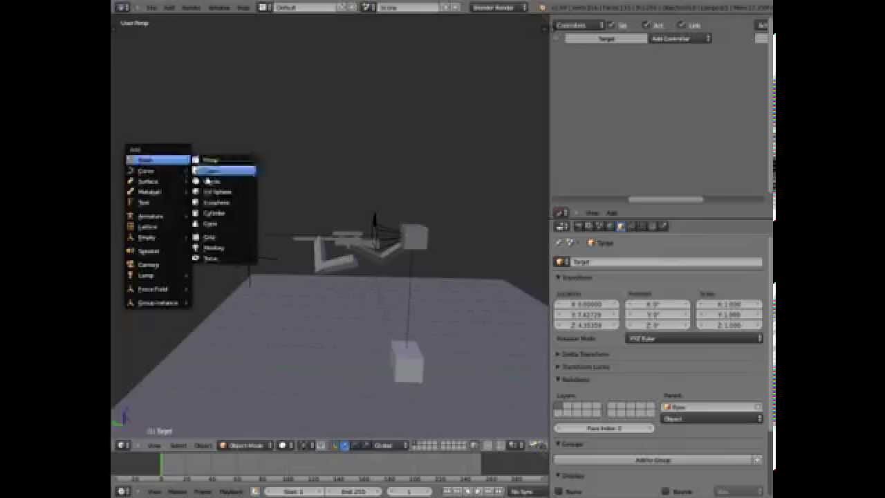 BGE Tutorial - Gun Sway [Logic Bricks] (skip to 3:04)