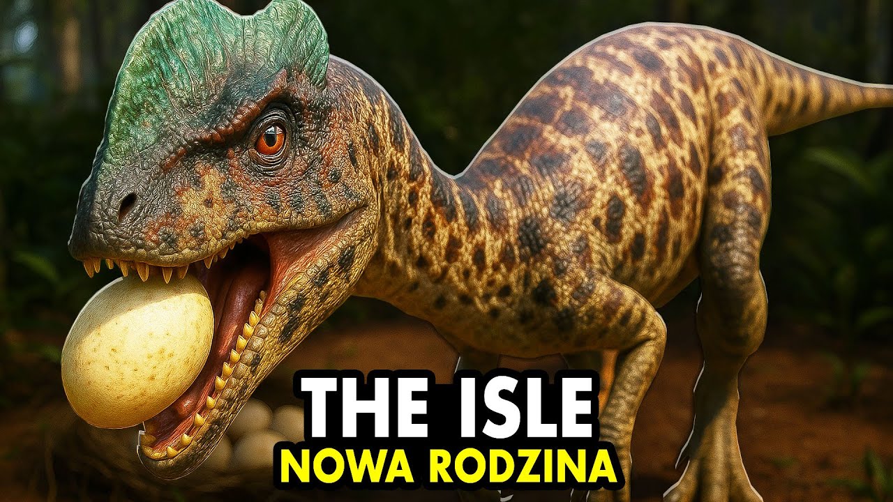 STWORZYLIŚMY NAJLEPSZE GNIAZDO DINOZAURÓW w THE ISLE z Admiros i Hogaty