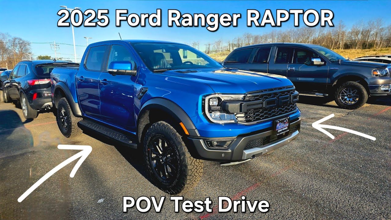 2025 Ford Ranger Raptor - POV Test Drive - Calm, Silent, ASMR Driving