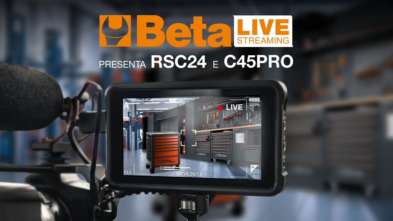 Presentazione nuova Cassettiera RSC24 + Arredo C45PRO dalla sede di Beta Utensili