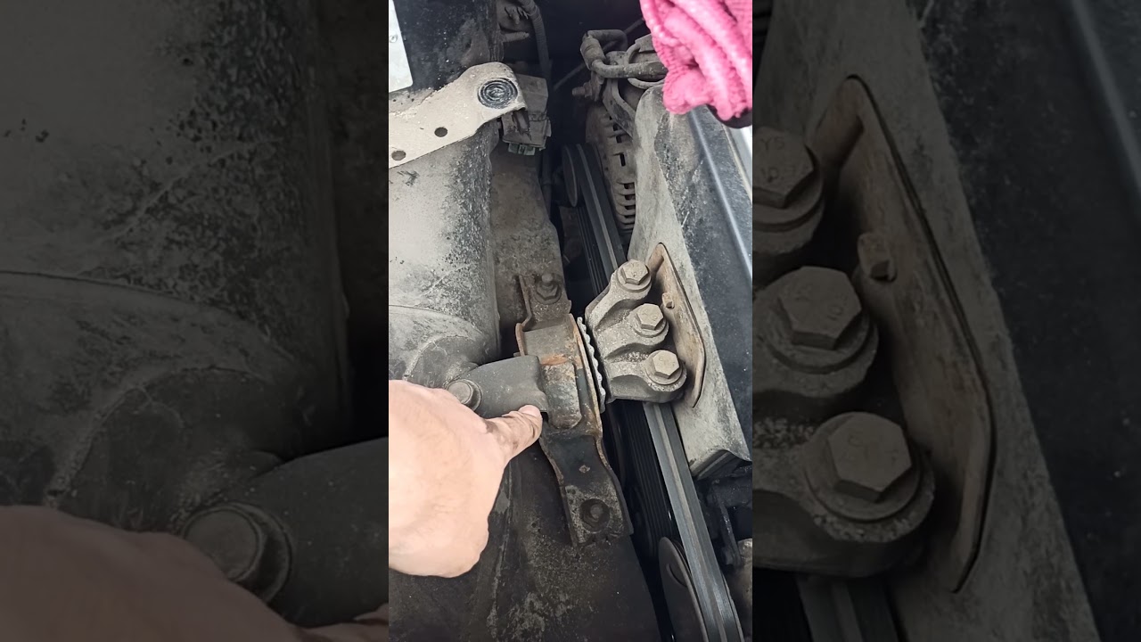 Замена опор двигателя Captiva C100