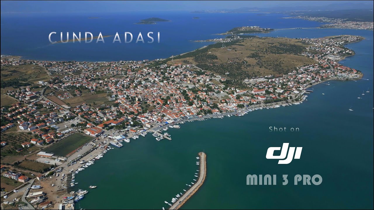 Остров Кунда | Айвалык | Балыкесир | Виды с воздуха с дрона | Снято на DJI MINI 3 PRO.