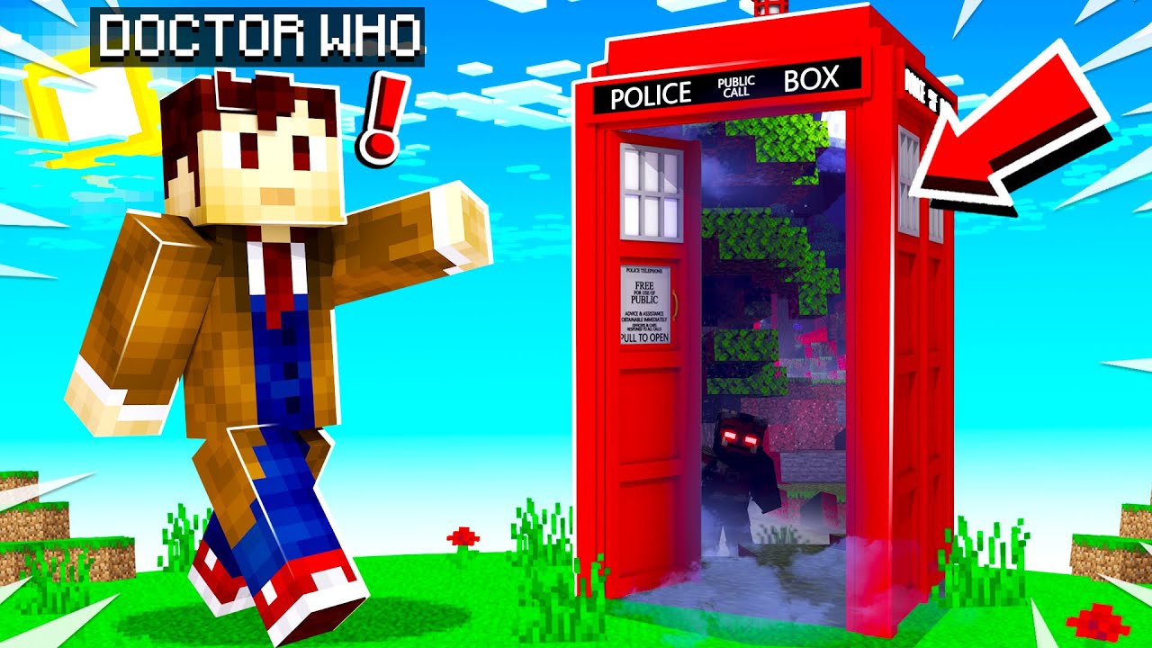 Playing MINECRAFT As DOCTOR WHO! (Tardis)