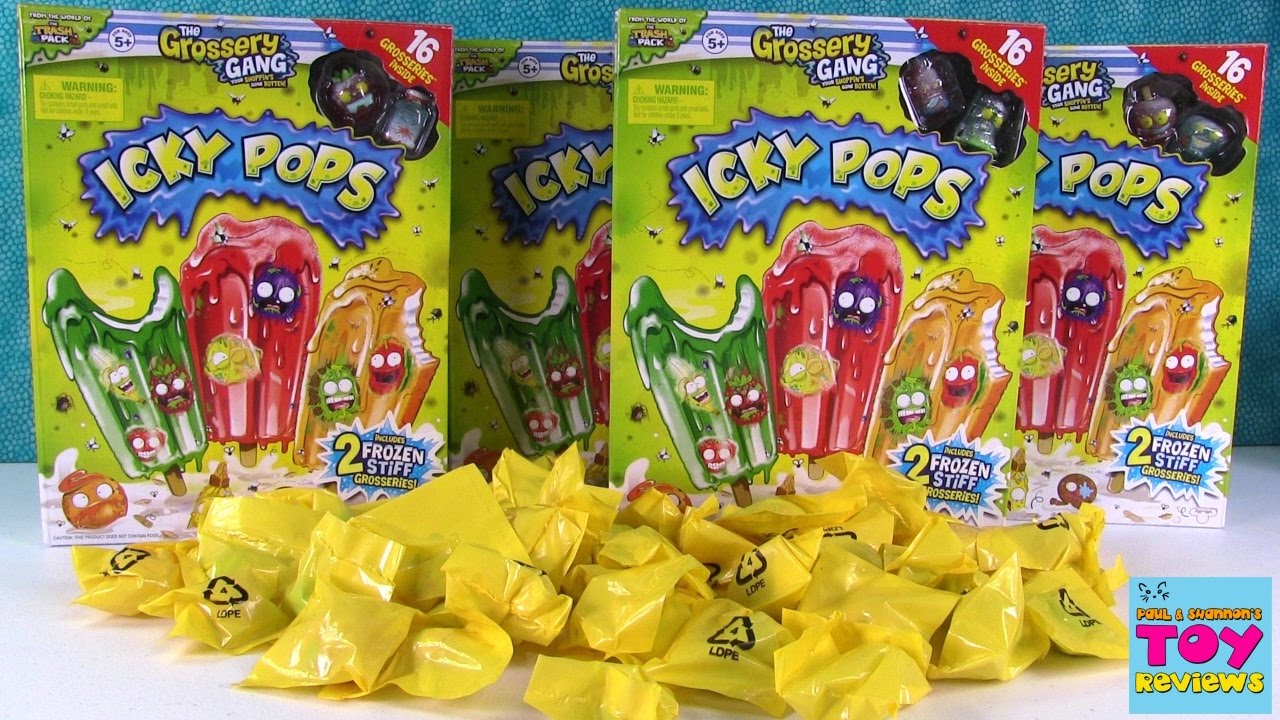 Icky Pops Grossery Gang Series 2 Exclusive Frozen Stiff Palooza | PSToyReviews