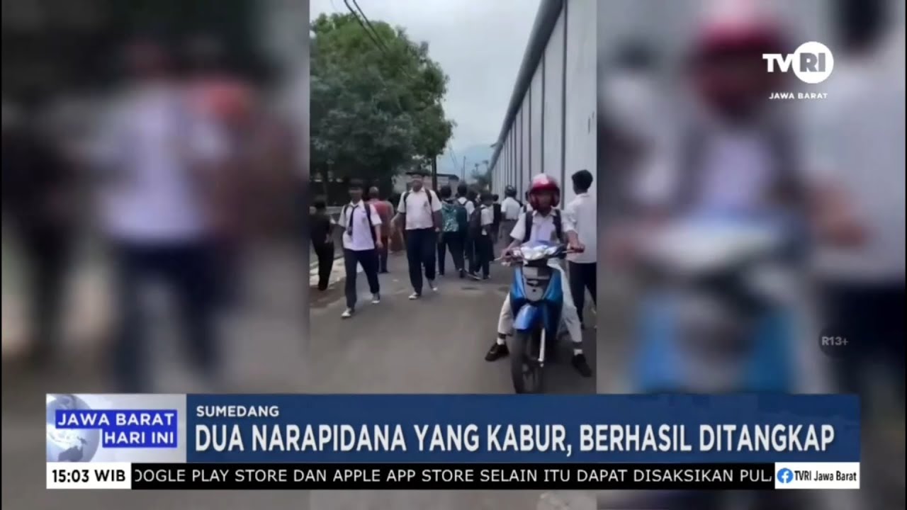 DUA NARAPIDANA DI LAPAS KELAS IIB SUMEDANG KABUR
