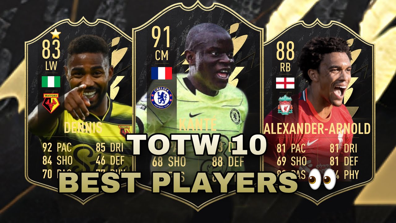 BEST PLAYERS IN #FIFA22 TOTW 10 PREDICTIONS 👀