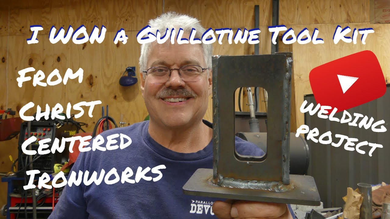 Кузнечный гильотинный инструмент от Christ Centered Ironworks! Сварочный проект