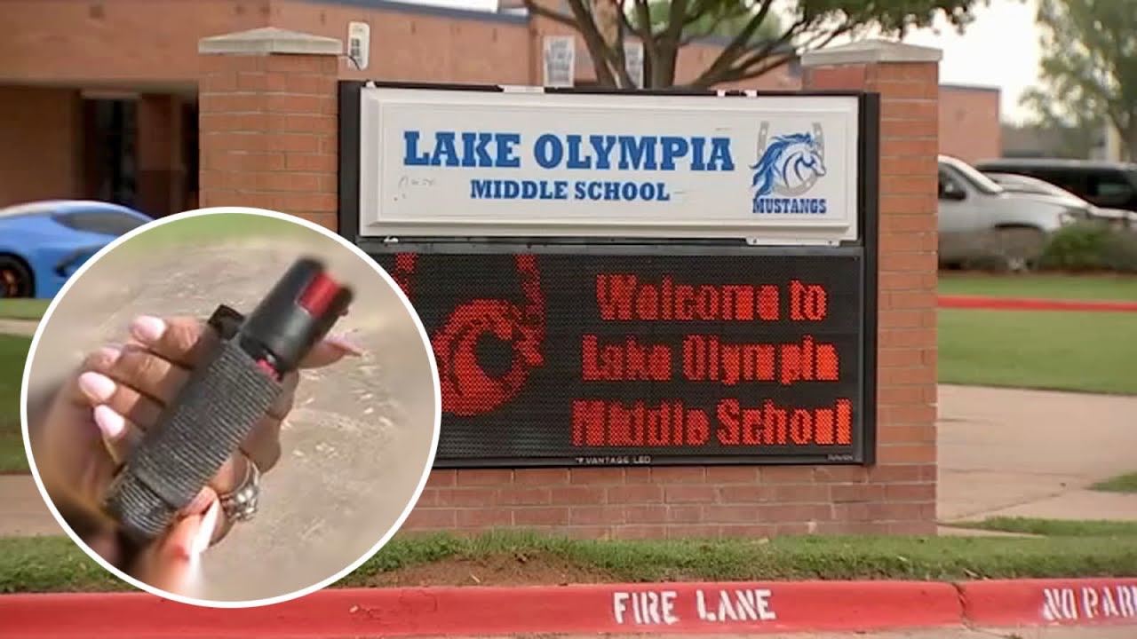 School officer uses pepper spray to break up fight