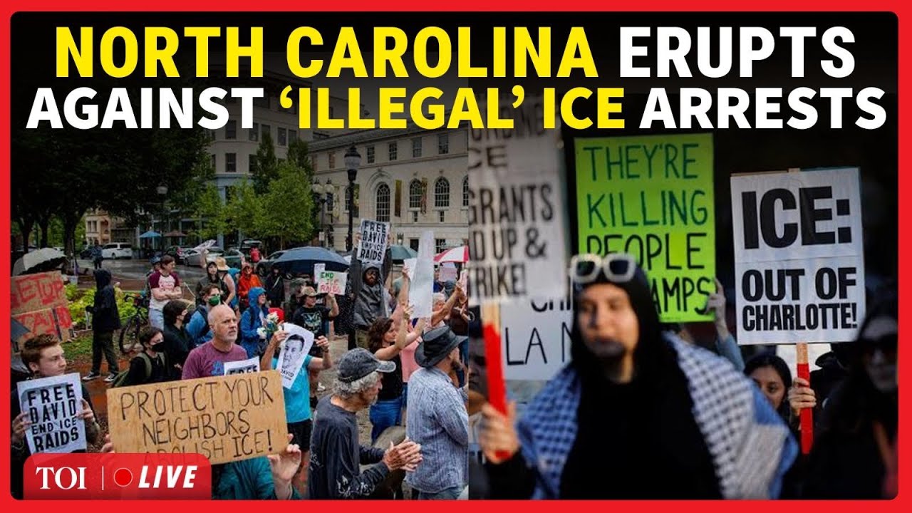 LIVE | 'Get Out, Else ICE Will Witness…’: Mega Revolt In North Carolina Against ‘Illegal’ Arrests
