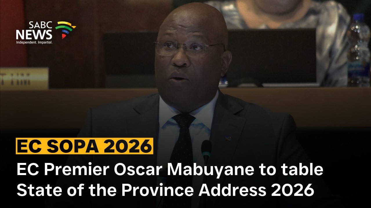 Eastern Cape Premier Oscar Mabuyane to table State of the Province Address 2026