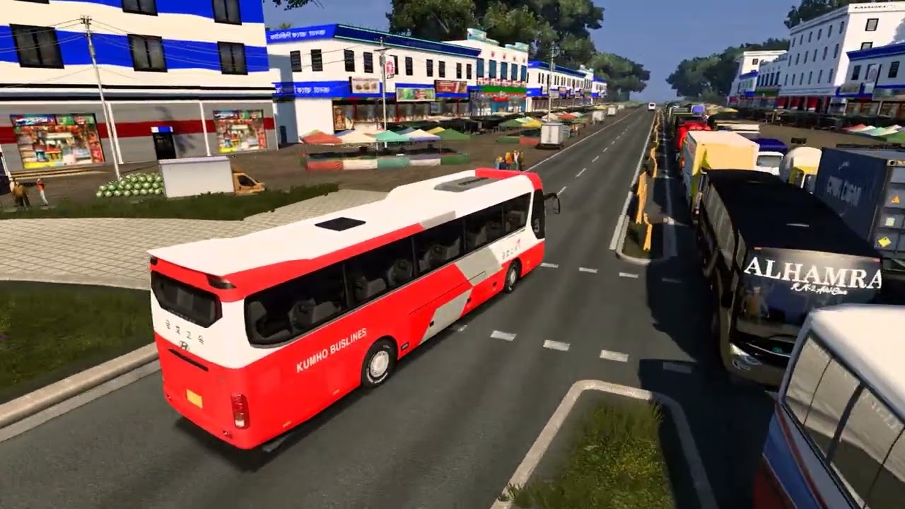 Chittagong in New MBD 7.4.3 | ETS2 v1.50.1.0s | Ultra | Euro Truck Simulator 2 (No Commentary)