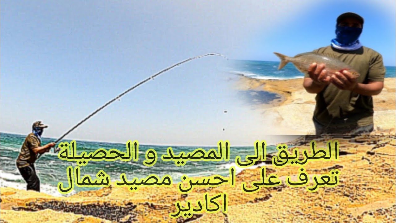 صيد الاسماك من مصيد ابو منجل و حصيلة رائعة مع الطريق الى المصيد