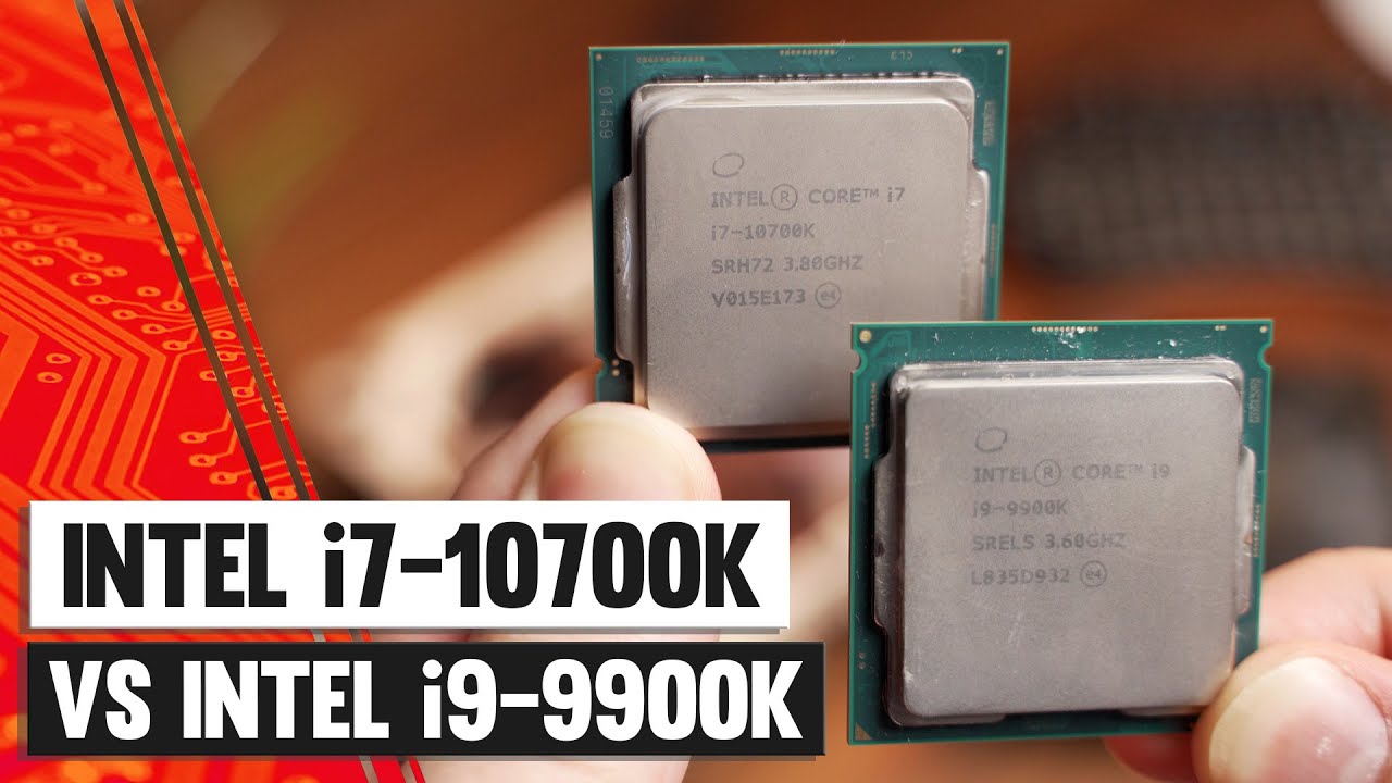 Intel i7-10700K vs. i9-9900K | Il ritorno ai vecchi splendori?
