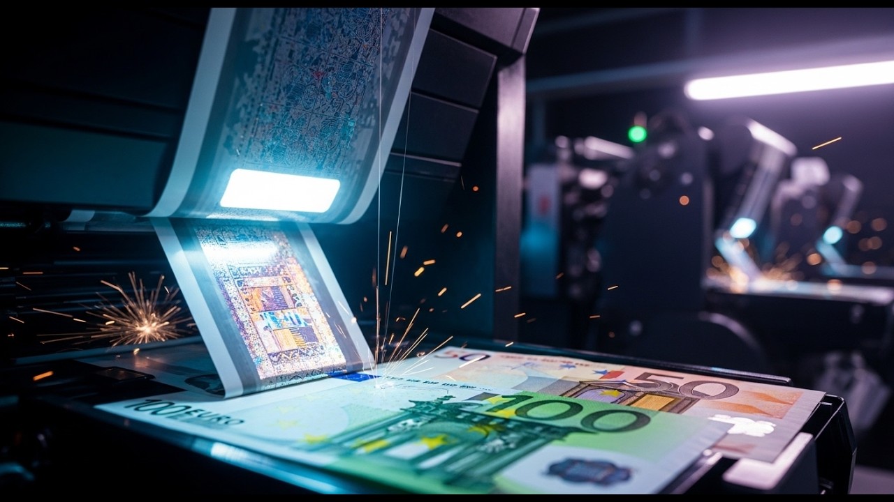 How the Euro Is Made: Inside Europe’s Secret Money Printing Process