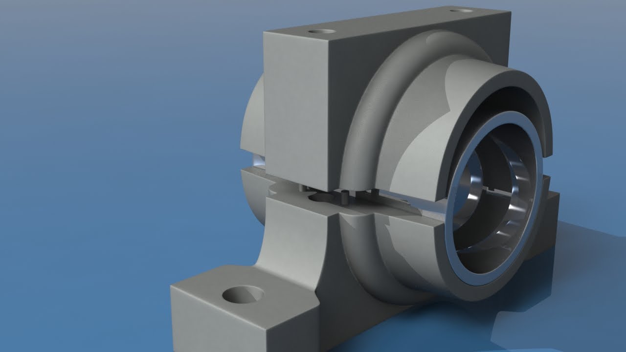 The Foundry MODO - Modeling a Bearing Block