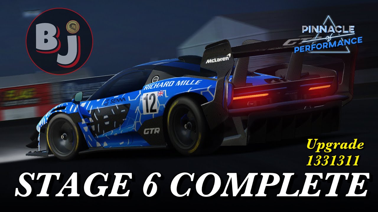 McLaren Senna GTR Pinnacle of Performance STAGE 6 - Real Racing 3