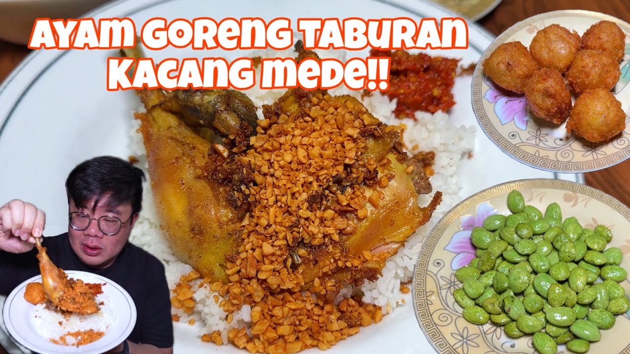 MASUK DALAM GANG BANDUNG DEMI AYAM GORENG PAKAI TABURAN KACANG MEDE!!